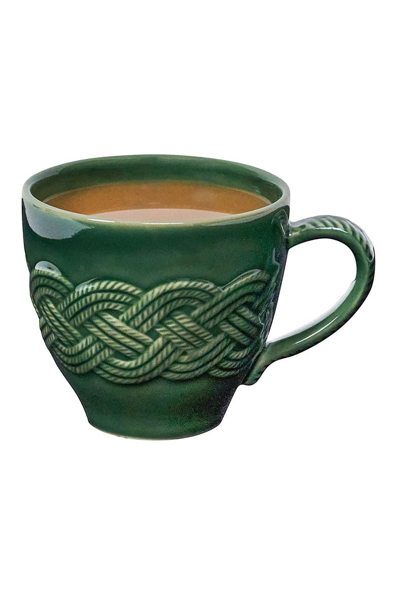 Le Panier Mystic Knot Mug, Alternate, color, BASIL
