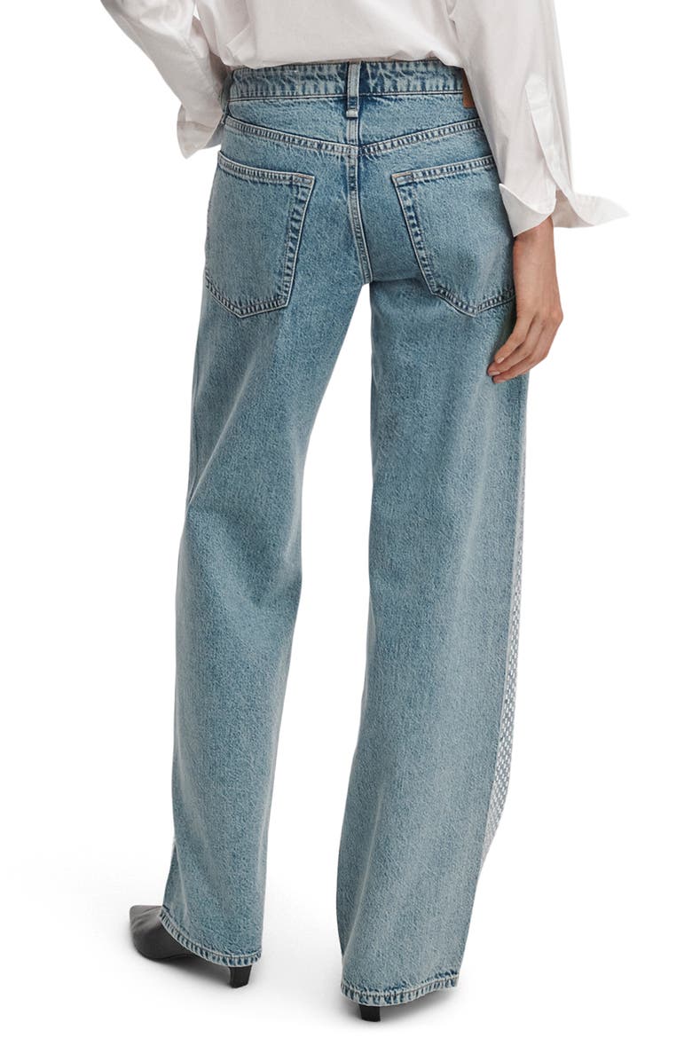 Cam Jewel High Waist Full Length Straight Leg Jeans, Alternate, color, DEKAL JEWEL