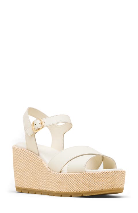 Sunpeak Ankle Strap Platform Wedge Sandal (Women)