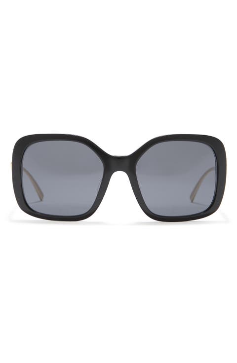 53mm Oversized Sunglasses