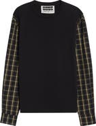 EENK Contrast Long Sleeve Top