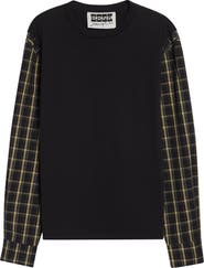 EENK Contrast Long Sleeve Top