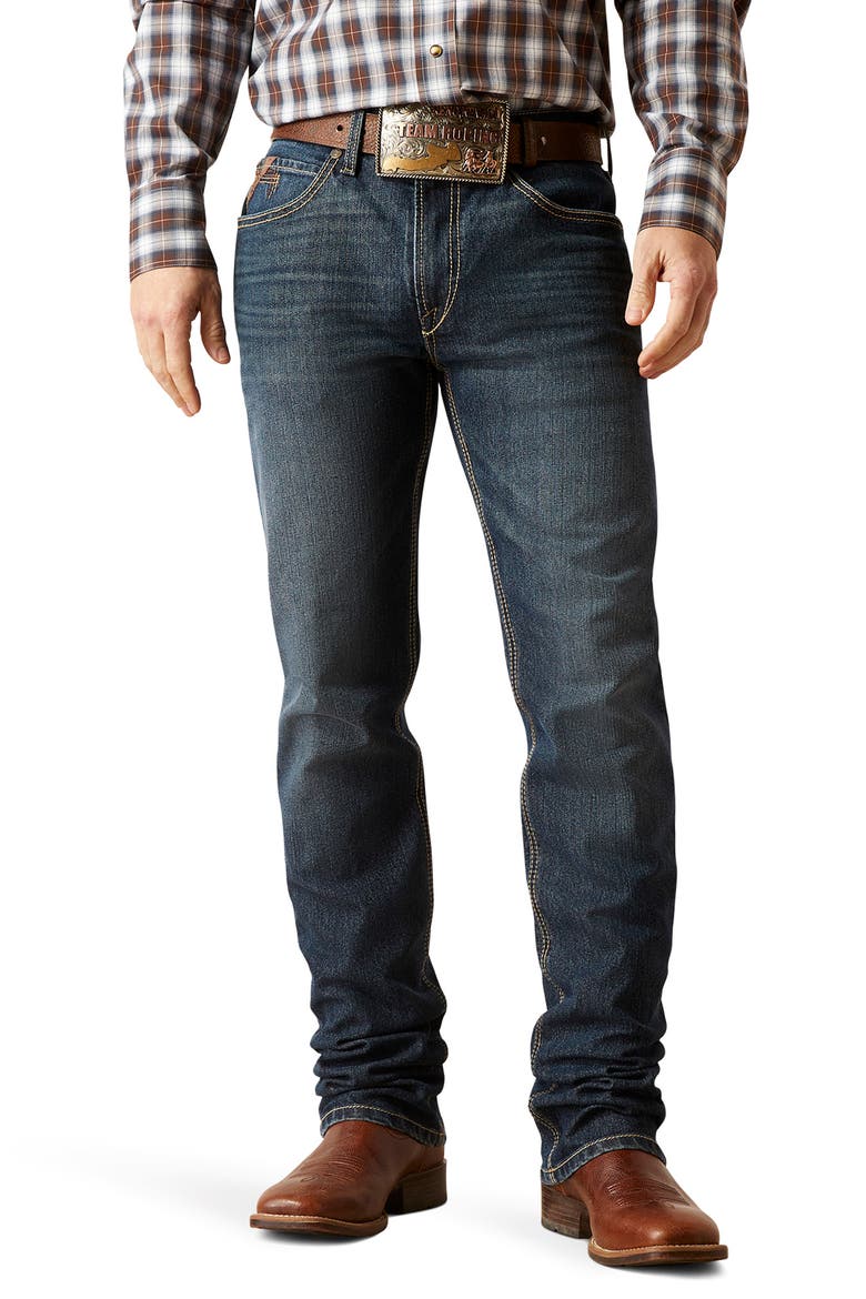 M4 Derek Relaxed Fit Jeans, Main, color, ATLAS