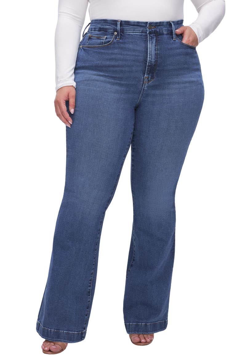 Good Legs Flare Jeans, Alternate, color, BBLUE305