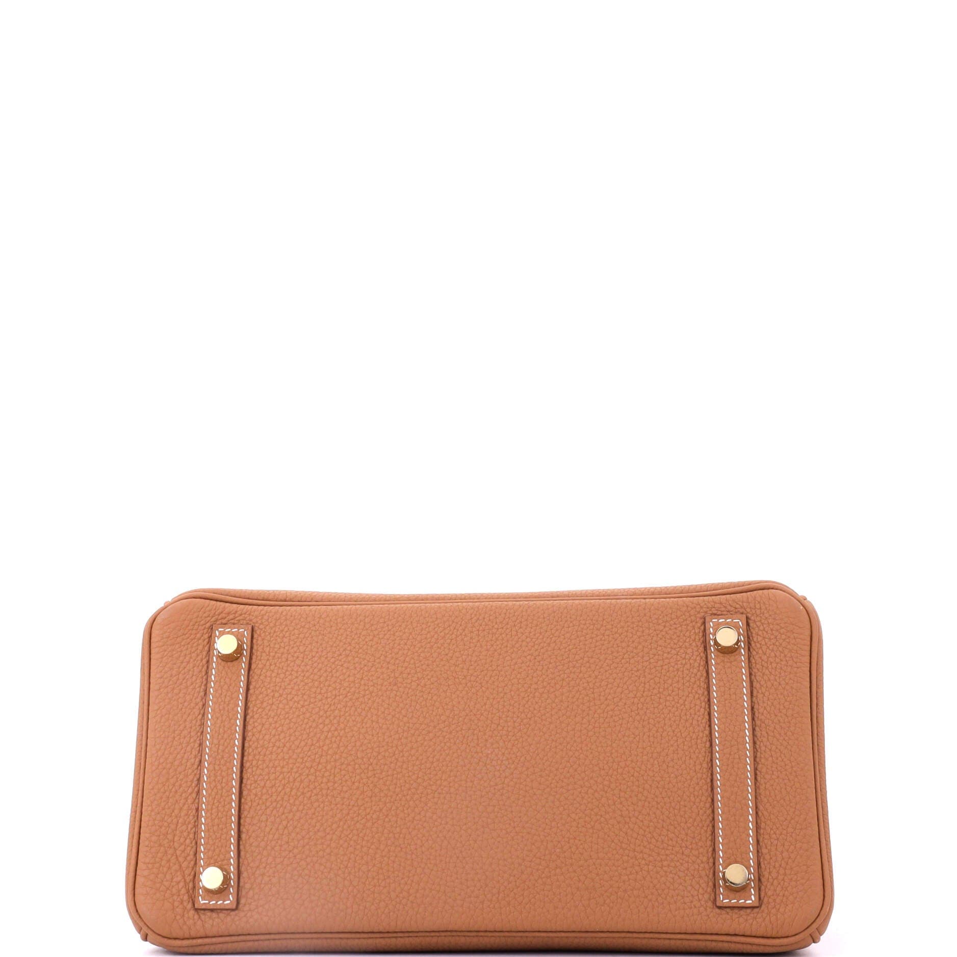 Pre-Owned Hermes Birkin Handbag Brown Togo with Gold Hardware 30, Alternate, color, Gold