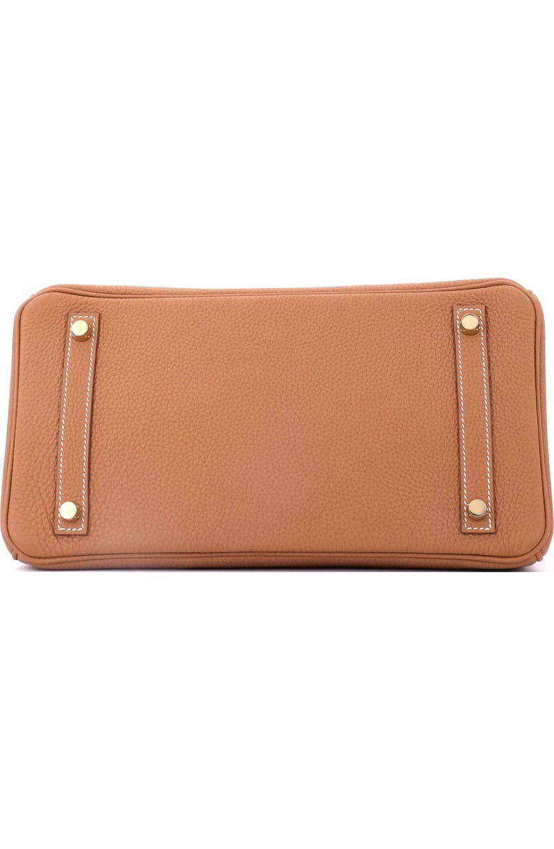 Pre-Owned Hermes Birkin Handbag Brown Togo with Gold Hardware 30, Alternate, color, Gold