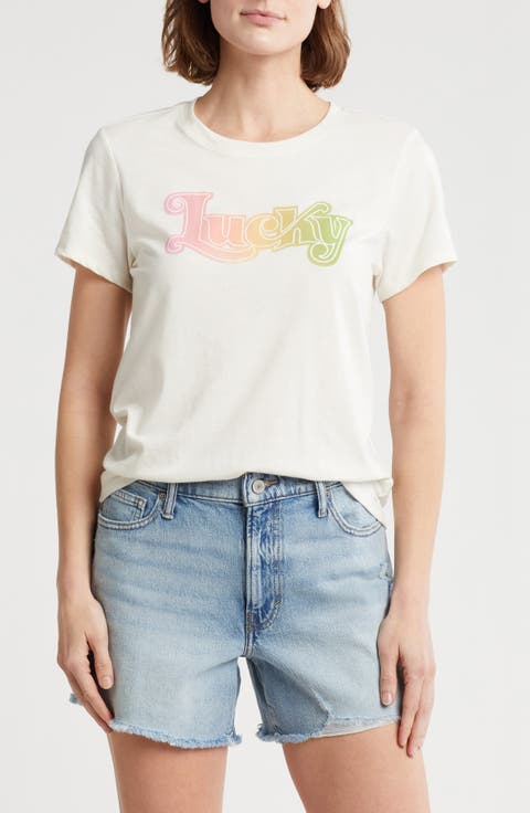 Groovy Lucky Graphic T-Shirt