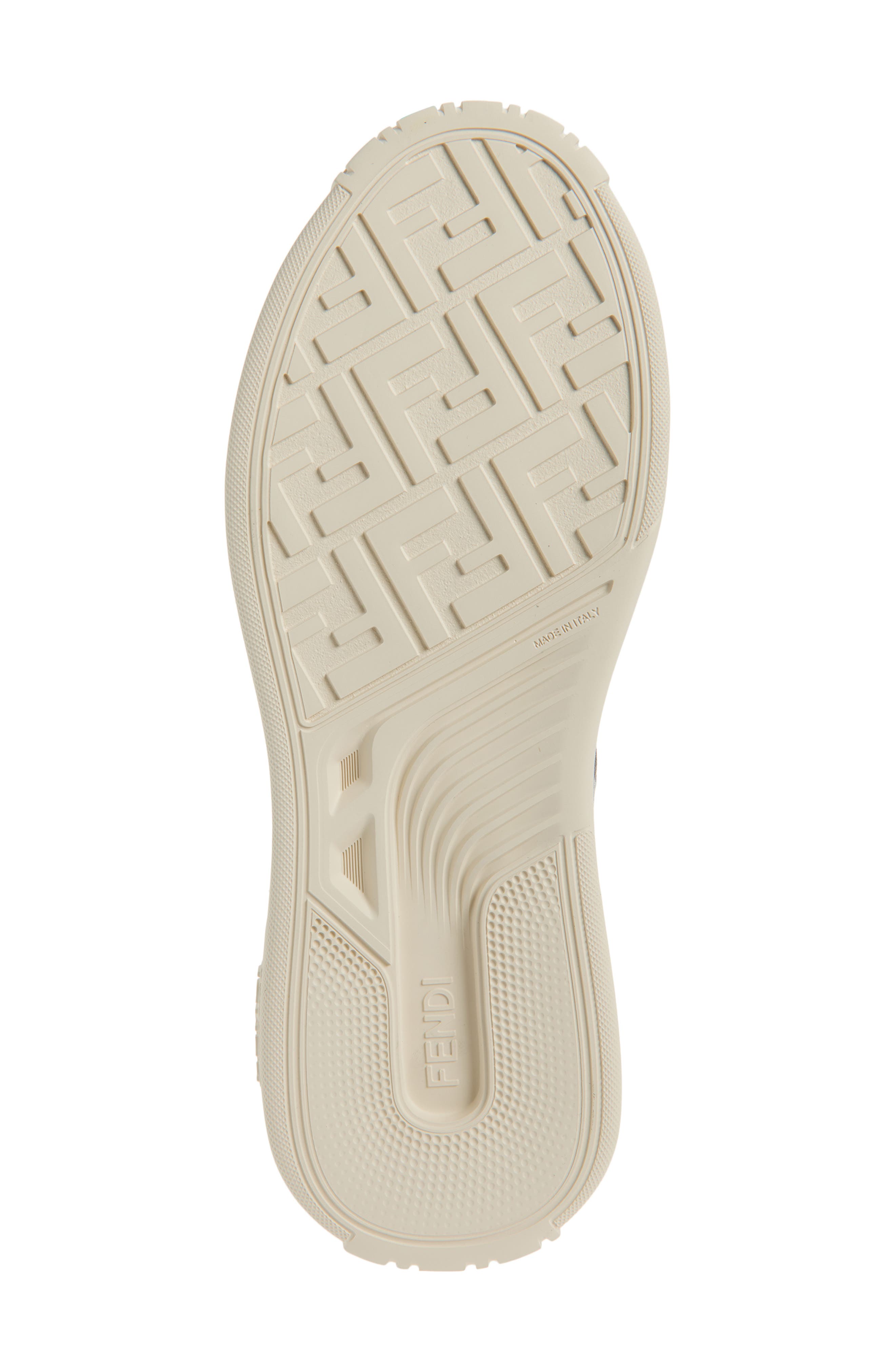 Fendi Force Sneaker, Alternate, color, Grig Denim Blue Denim