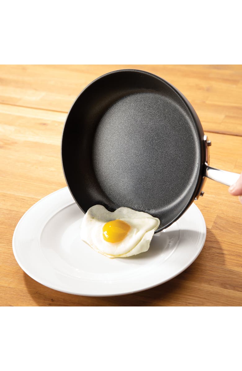 All-Clad Essentials Set of 2 Nonstick Fry Pans, Alternate, color, Black