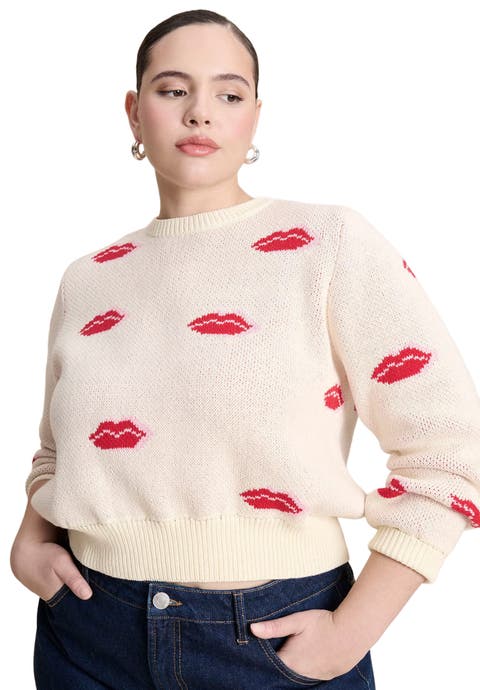 Scattered Lip Sweater
