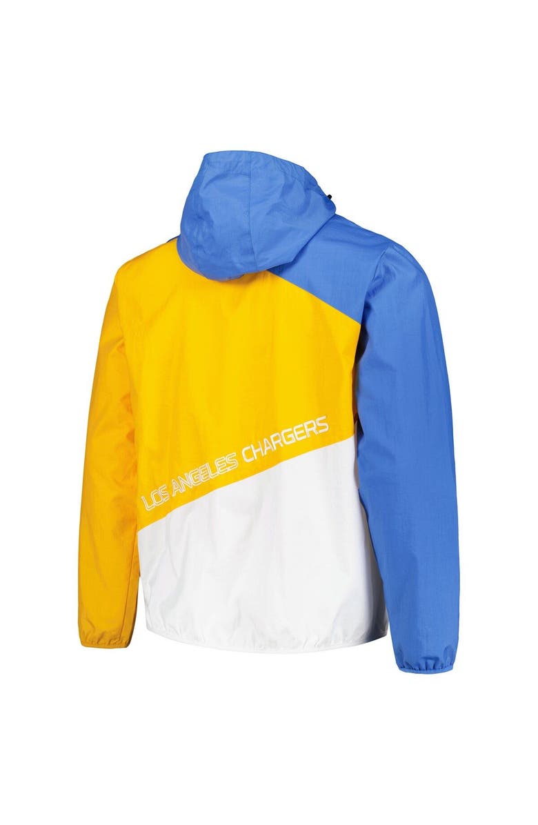 Tommy Hilfiger Men's Tommy Hilfiger Powder Blue/Gold Los Angeles Chargers Bill Full-Zip Jacket, Alternate, color, Powder Blue