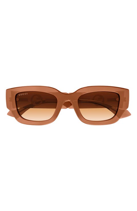 51mm Rectangular Sunglasses