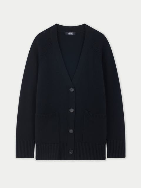 Relaxed-Fit Cashmere Cardigan