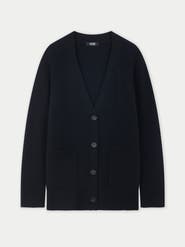GOBI Mongolian Cashmere Relaxed-Fit Cashmere Cardigan