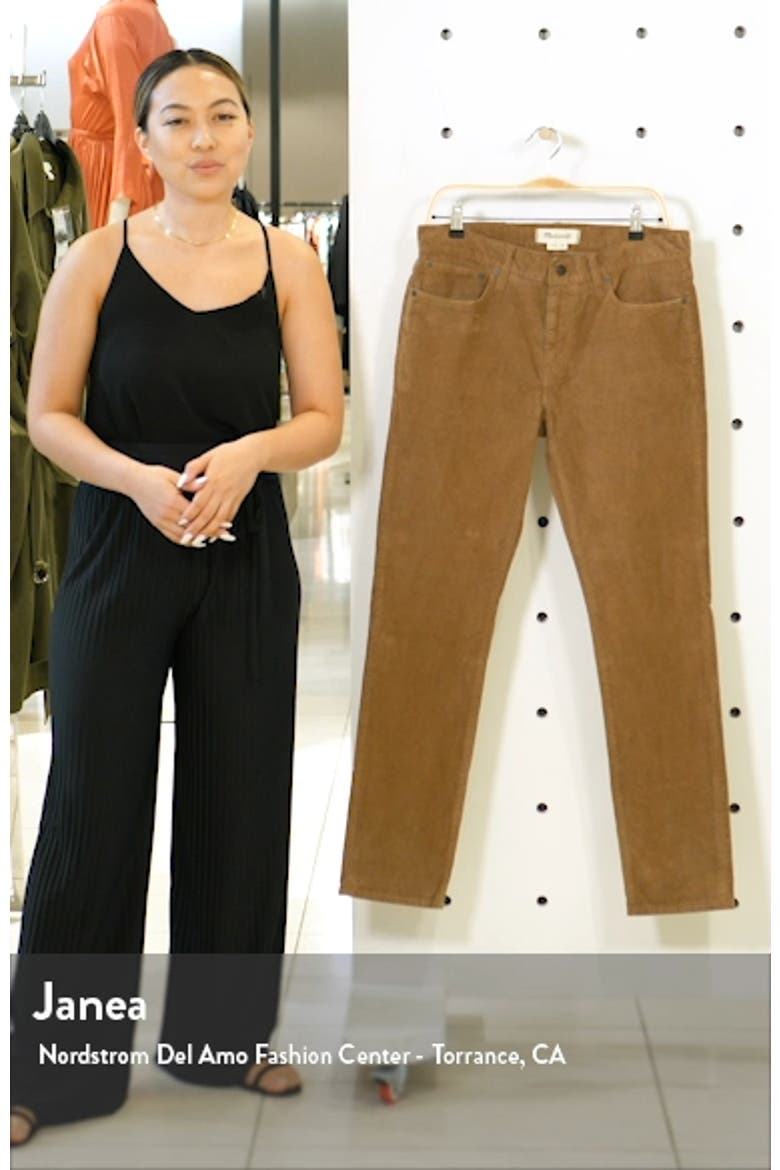 Corduroy Slim Jeans video