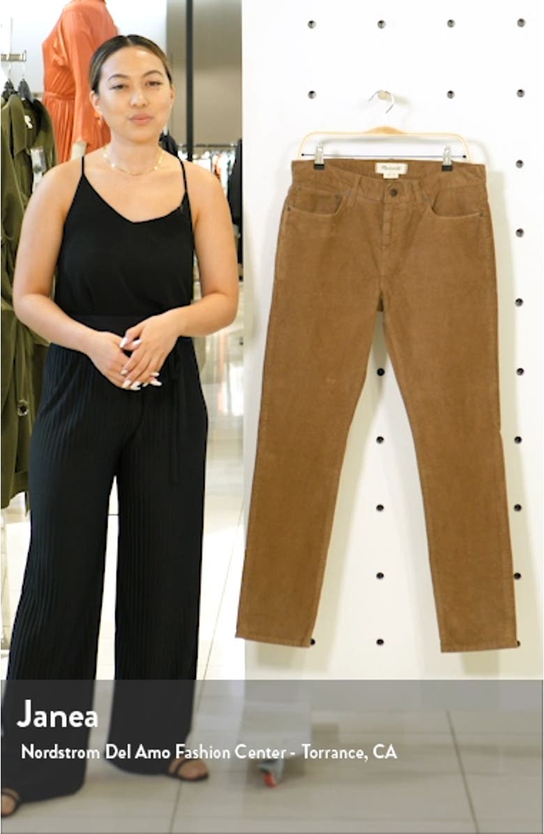 Corduroy Slim Jeans, sales video thumbnail