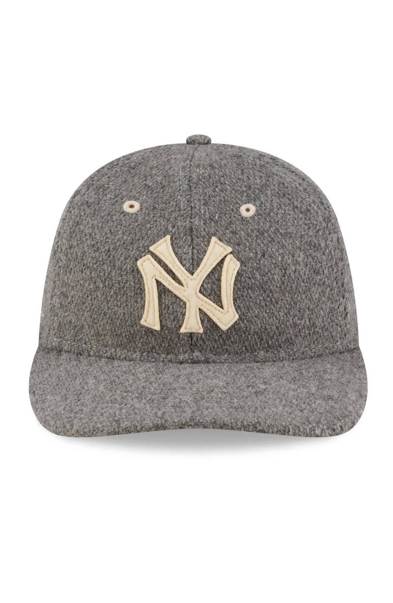 New Era Men's New Era  Gray New York Yankees Ralph Lauren X MLB Retro Crown 9FIFTY Snapback Hat, Alternate, color, 