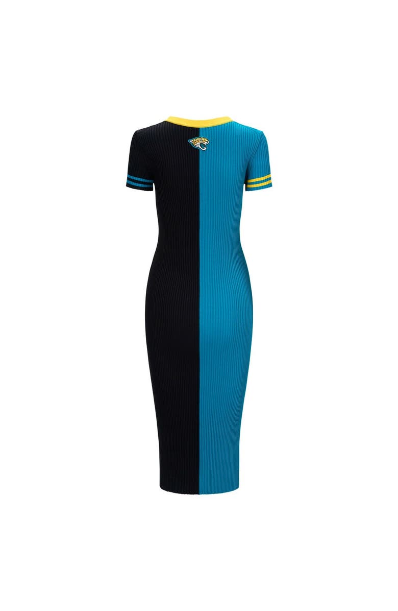 STAUD Women's STAUD Teal/Black Jacksonville Jaguars Colleen Dress, Alternate, color, Teal