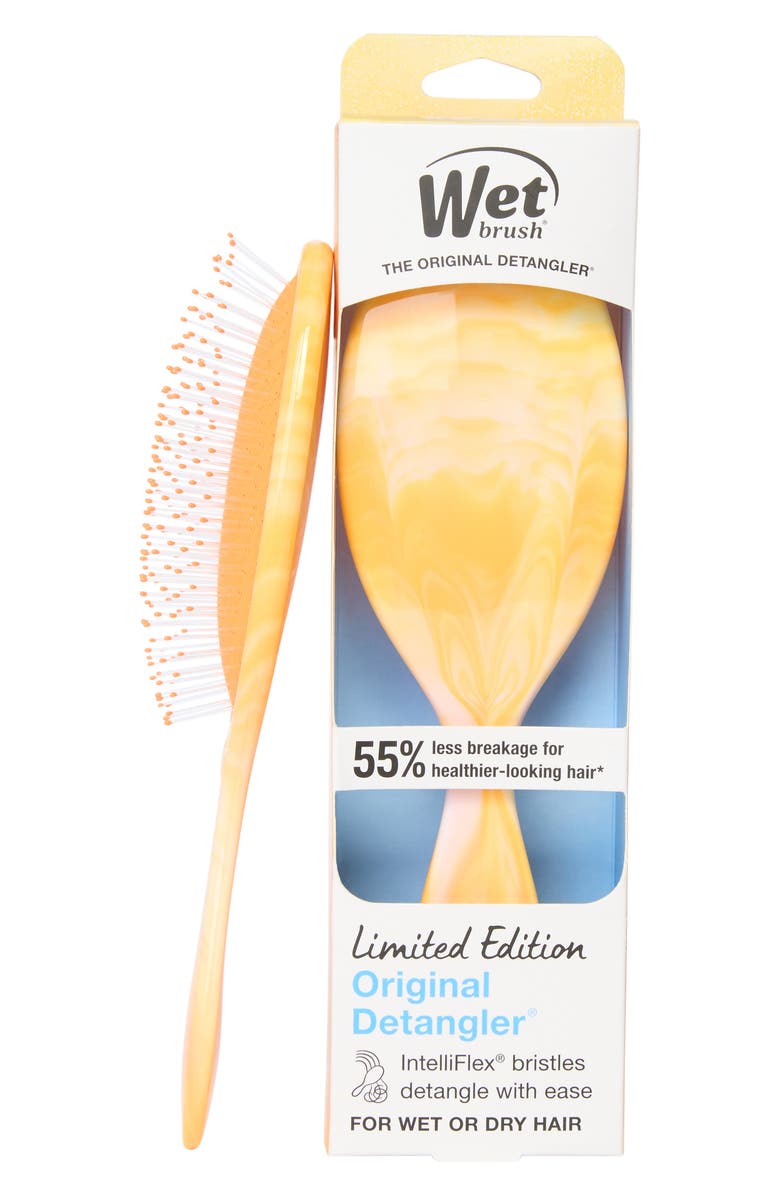 WET BRUSH Prismatic Glow Detangler Brush, Alternate, color, Yellow