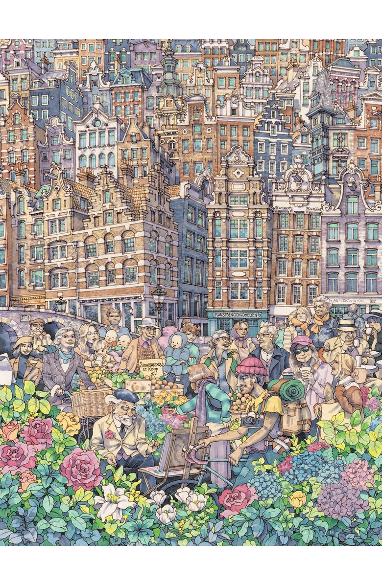 NEW YORK PUZZLE COMPANY 'Dam Charming City 1000 Piece Puzzle, Alternate, color, NO COLOR