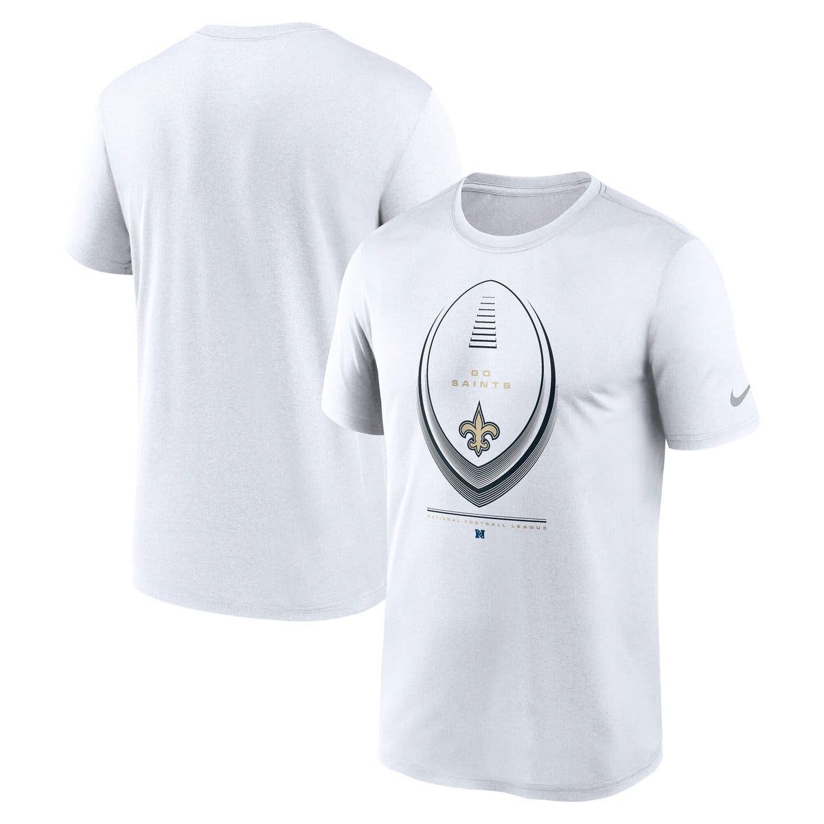 Nike Men's Nike White New Orleans Saints Legend Icon Dri-FIT T-Shirt ...