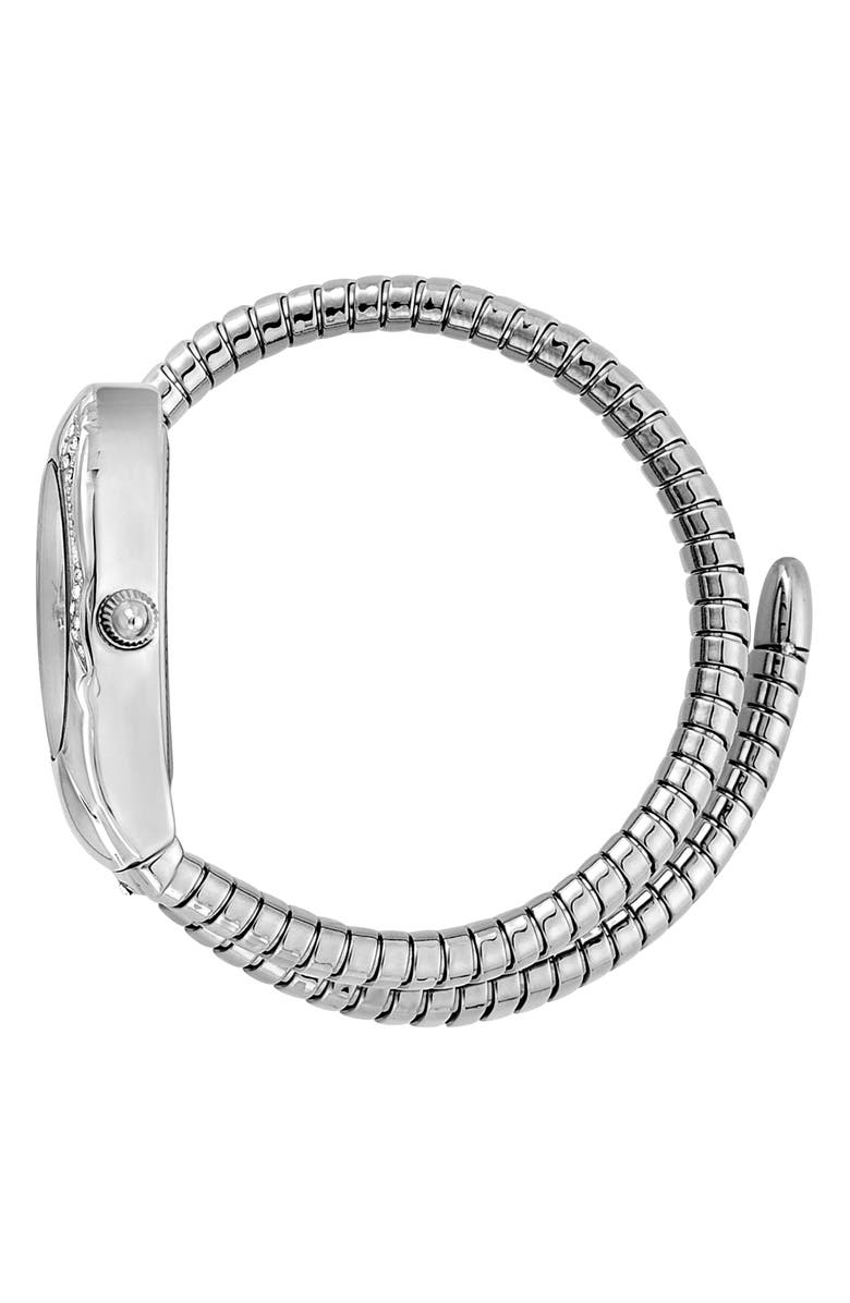 Just Cavalli Snake Bracelet Watch, 22mm x 35mm, Alternate, color,
