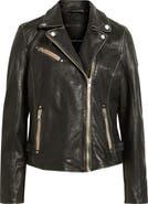 MAURITIUS Sofia Lambskin Moto Jacket