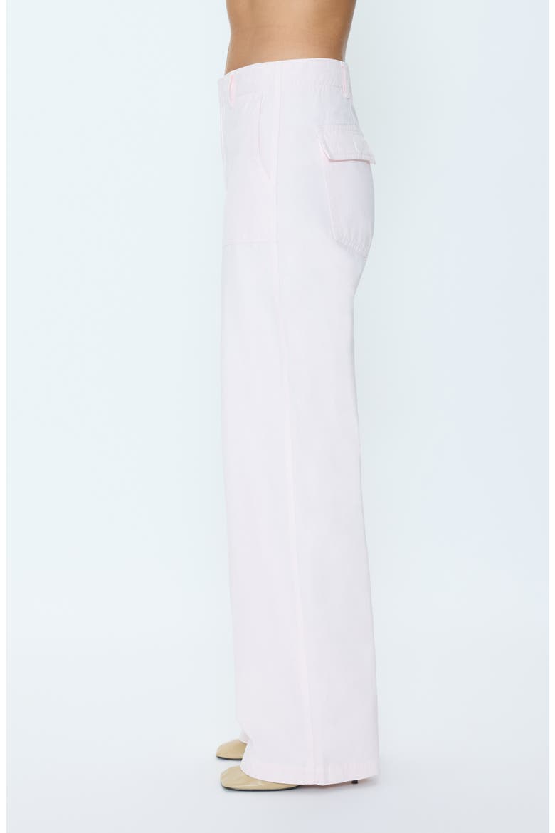 Wren Patch Pocket Wide Leg Jeans, Alternate, color, ICE PINK