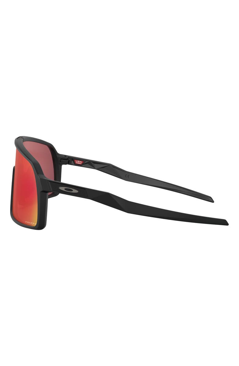 Oakley Sutro 137mm Prizm<sup>™</sup> Shield Sunglasses, Alternate, color, Black