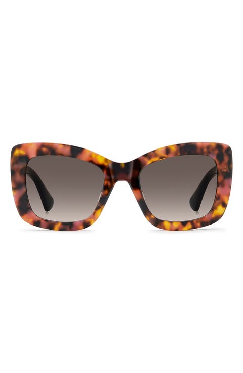 54mm Rectangular Sunglasses