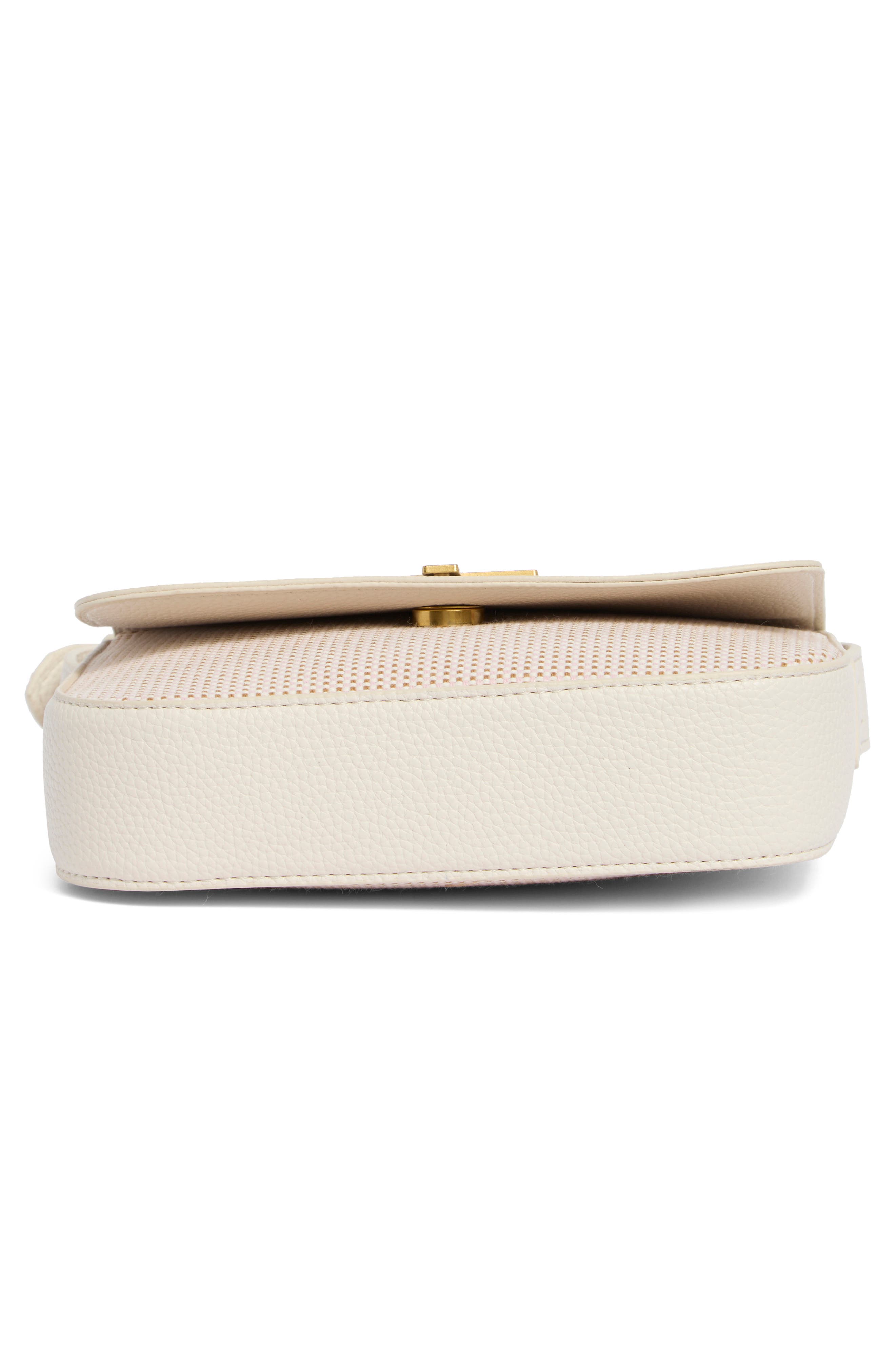 T Tahari Cameron Crossbody Bag, Alternate, color, Eggshell