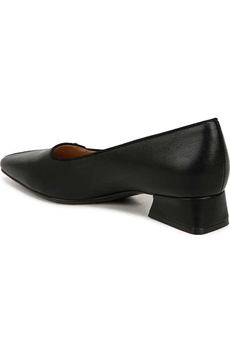 Naturalizer Georgia Pump, Alternate, color, Black Faux Leather