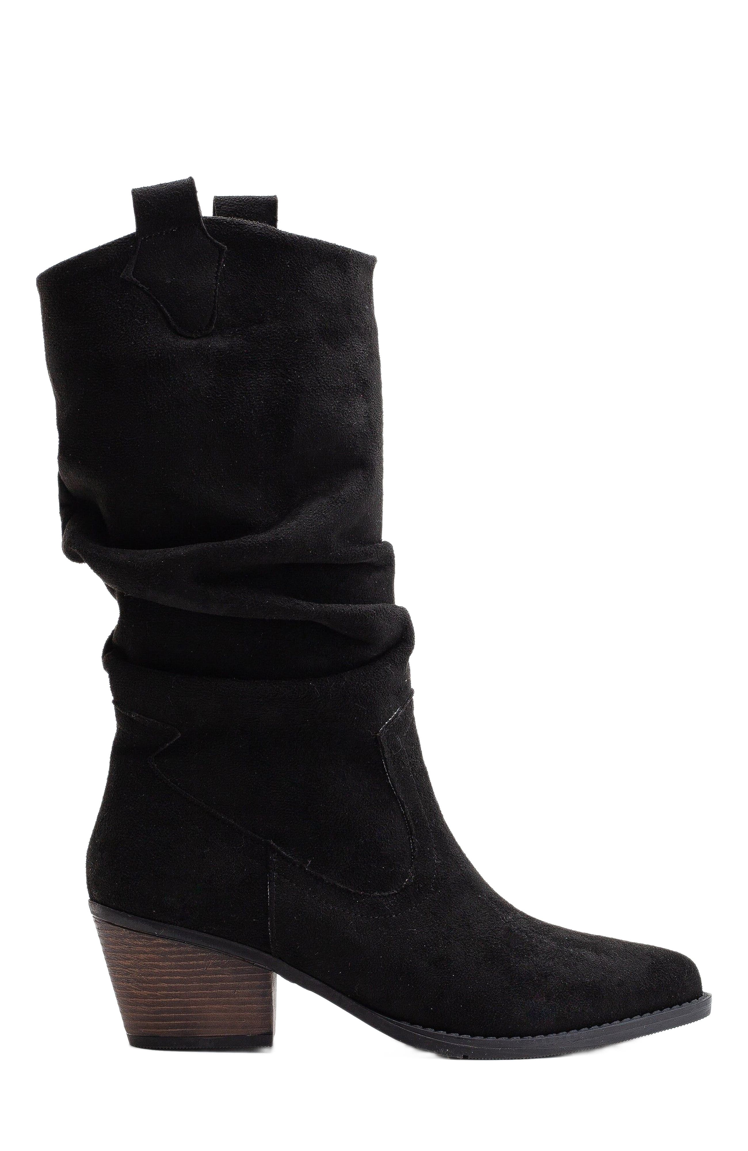 Forever & Always Shoes Bonnie Slouch Western Boots, Main, color, 