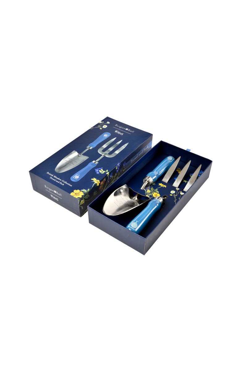 Burgon & Ball British Meadow Trowel & Fork Set, Alternate, color, Blue
