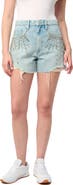 BLANKNYC Studded Cutoff Denim Shorts