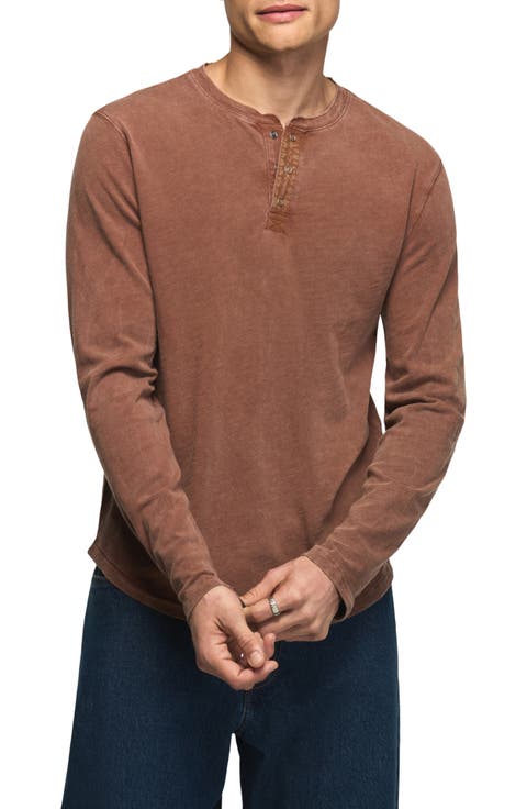 Weekend Slub Long Sleeve Henley