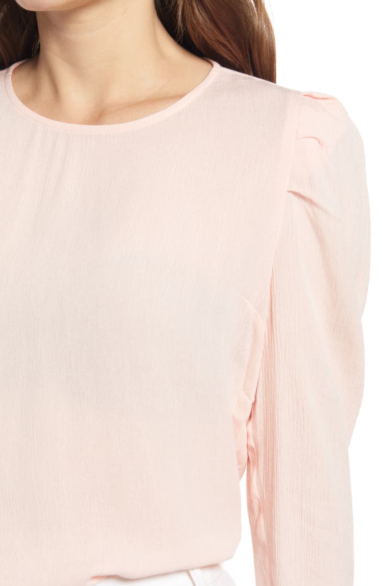 GIBSONLOOK Pleated Sleeve Top, Alternate, color,