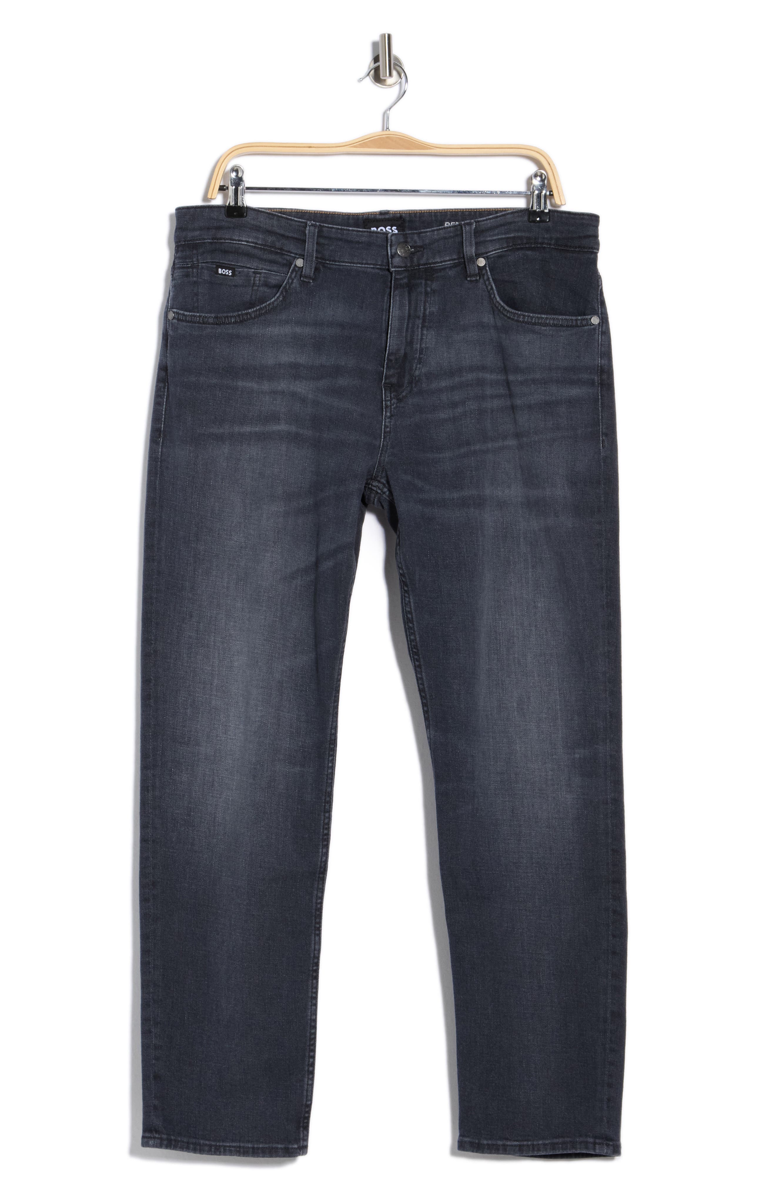 BOSS Maine Regular Fit Straight Leg Jeans