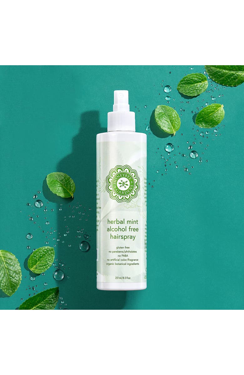 HONEYBEE GARDENS Herbal Mint Hair Spray, Alternate, color, All Hair Types