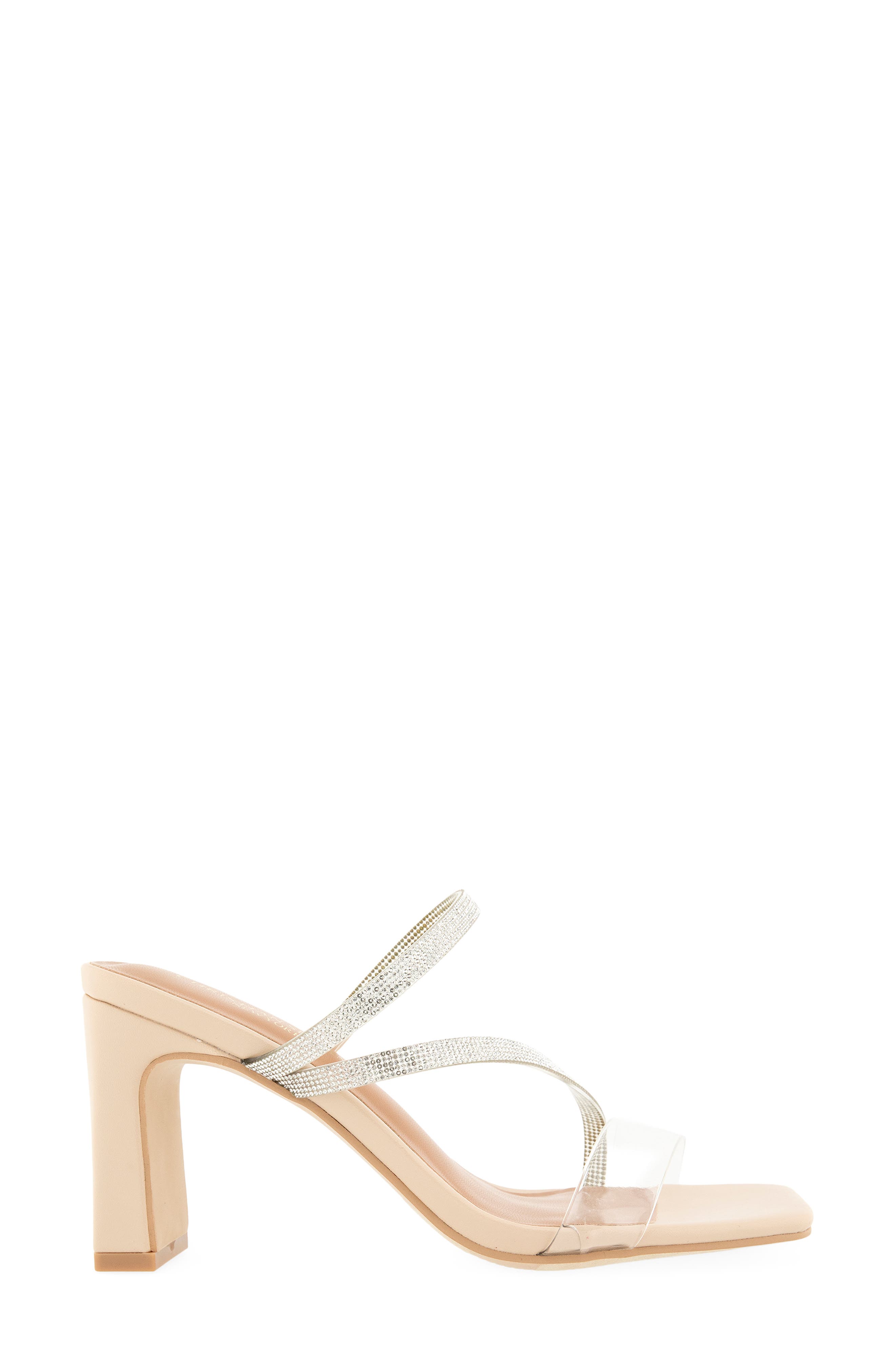 Felicity Sandal, Alternate, color, CLEAR/IVORY CREAM