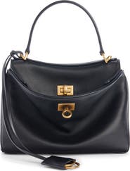 Balenciaga Small Rodeo Leather Handbag