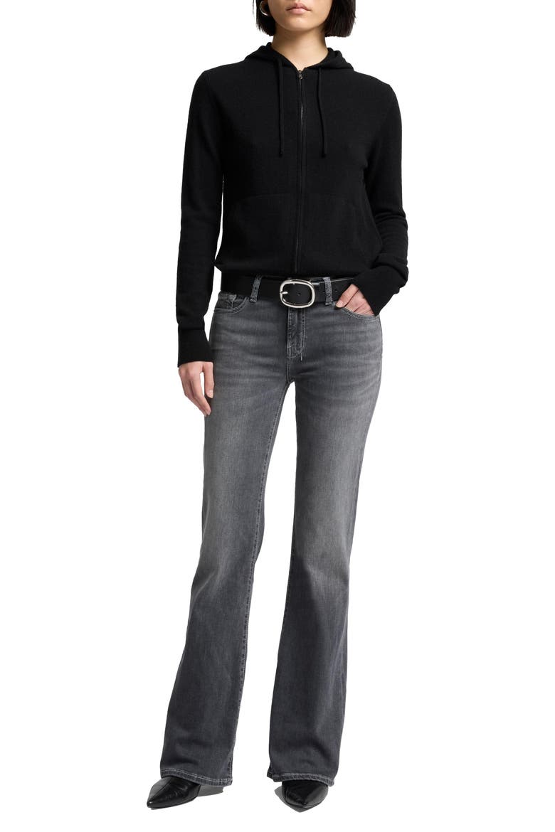 Dojo Tailorless Mid Rise Flare Jeans, Alternate, color, QUINCY