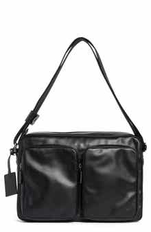 Longchamp Baxi Leather Messenger Bag