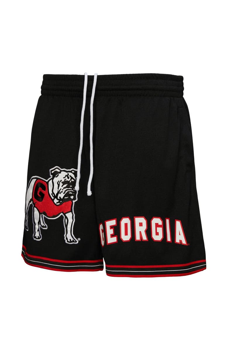 Mitchell & Ness Men's Mitchell & Ness  Black Georgia Bulldogs Team Origins Mesh Shorts, Alternate, color, 