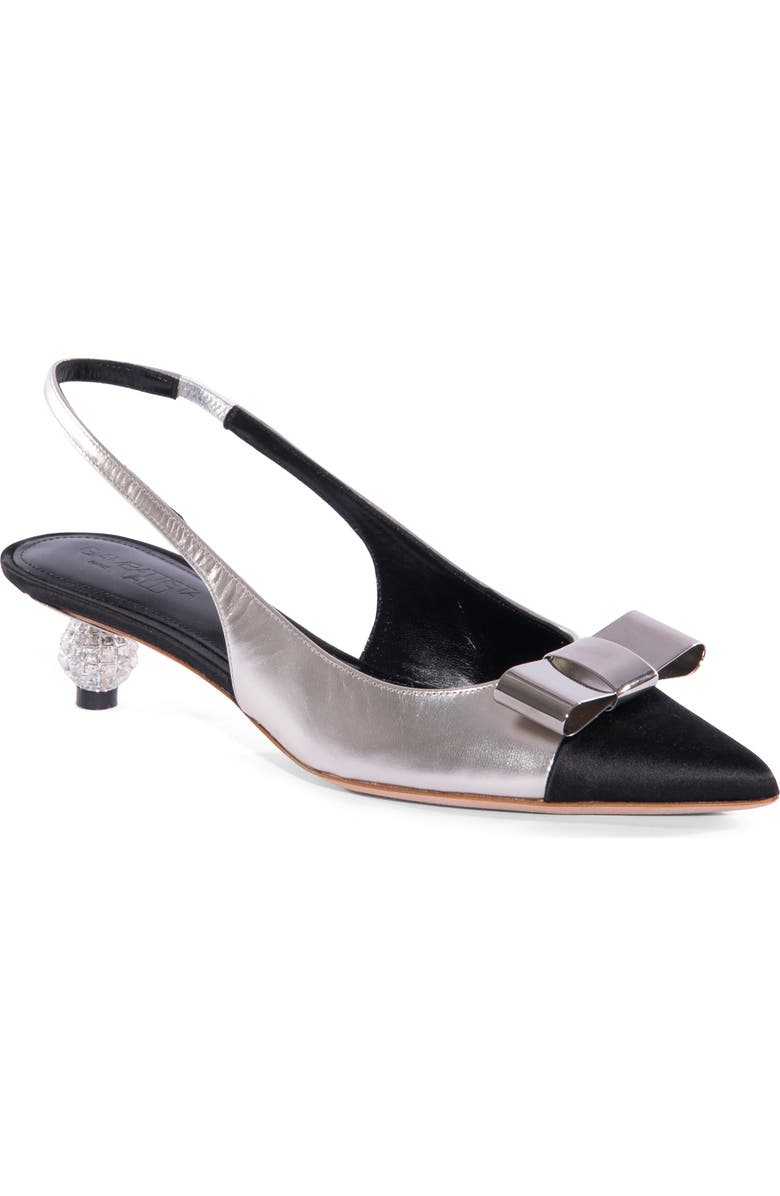 Giambattista Valli Pointed Toe Slingback Pump, Main, color,