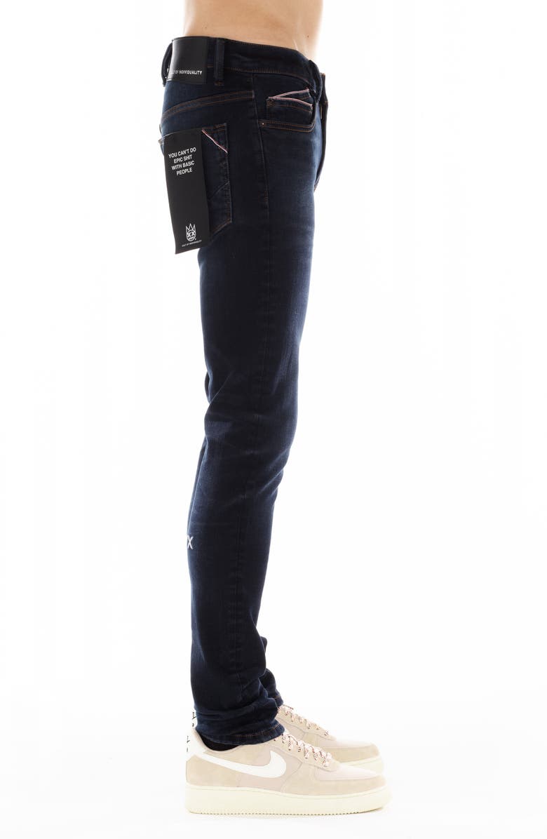 Cult of Individuality Punk Super Skinny Jeans, Alternate, color, Noir