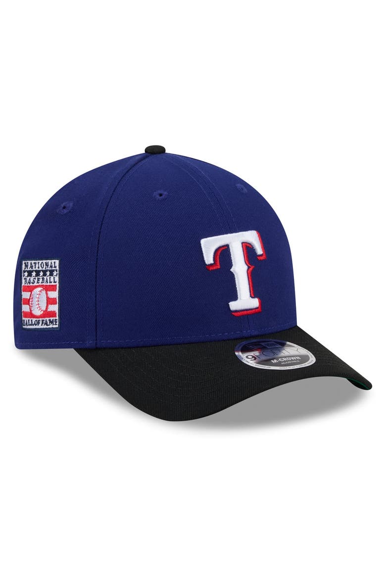 Men's New Era Royal/Black Texas Rangers 2026 Baseball Hall of Fame 9FORTY M-Crown Adjustable Hat, Main, color, Royal