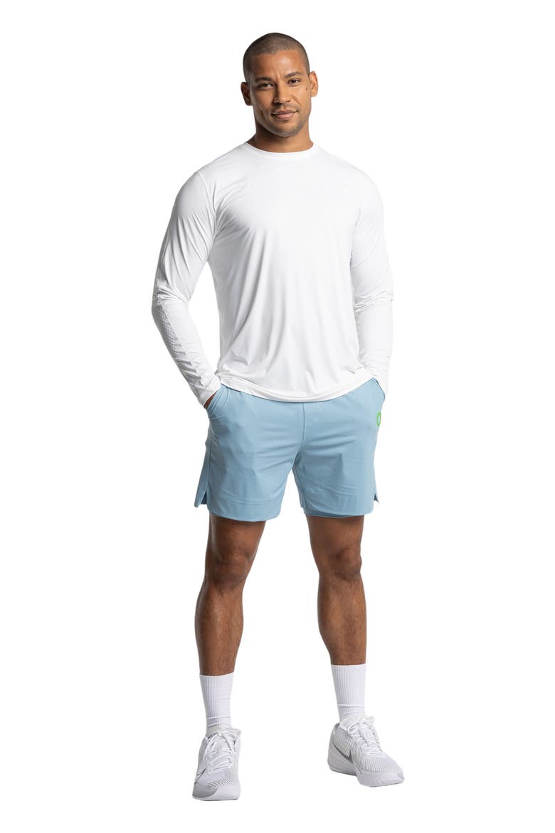 Performance Pickleball Long Sleeve, Main, color, White Lotus