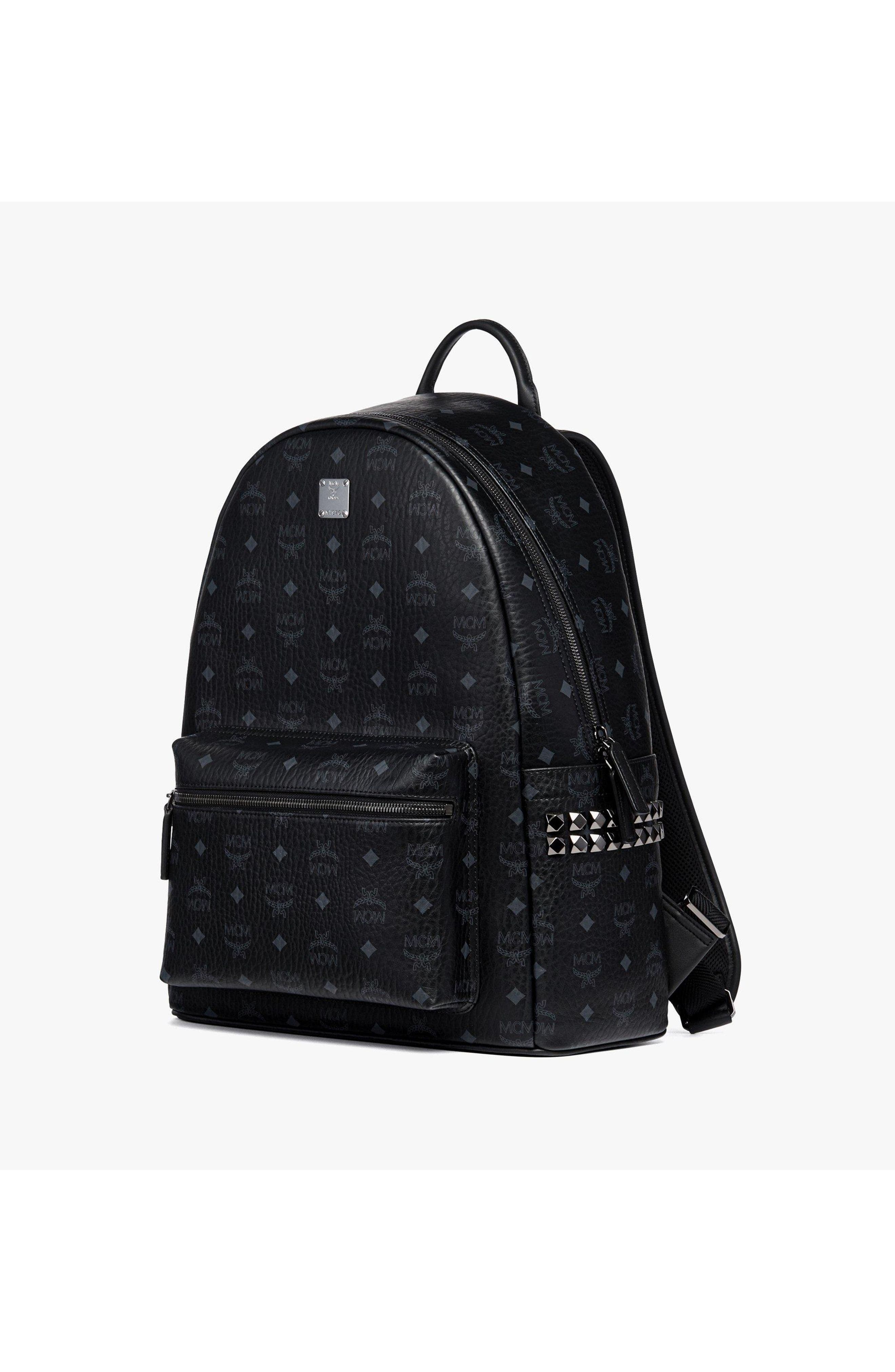 Stark Side Studs Backpack in Visetos, Alternate, color, Black