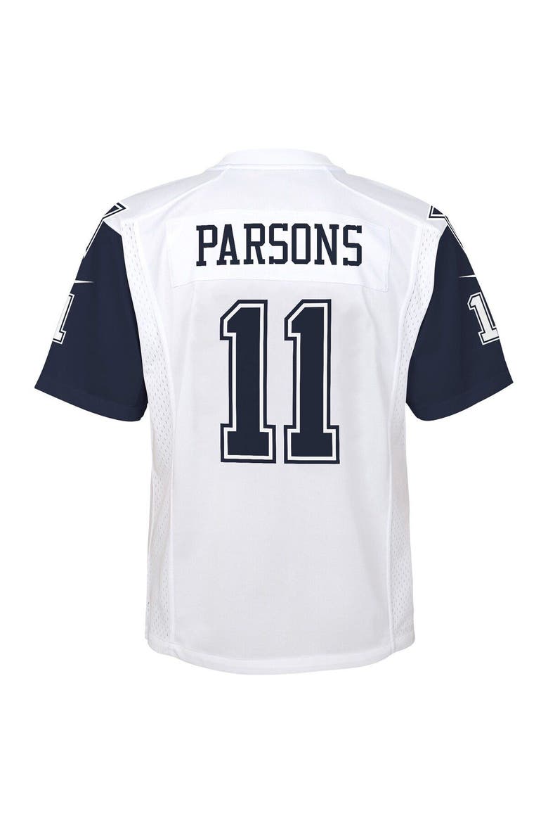 Youth Nike Micah Parsons White Dallas Cowboys Alternate Game Jersey, Alternate, color, White